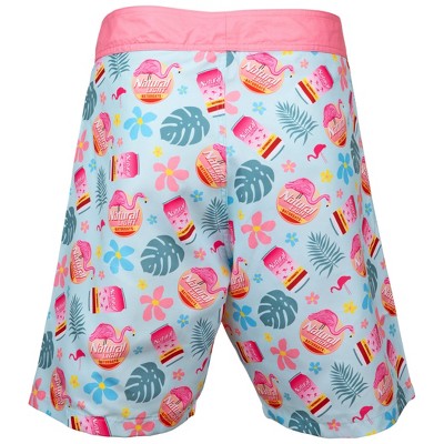 Natural Light Mens Natural Light Naturdays Floral All Over Print Board Shorts - Large (34) — фото 4