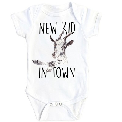 Goat New Kid - Baby Boy Girl Clothes Infant Onesie® Funny Cute Newborn GS1