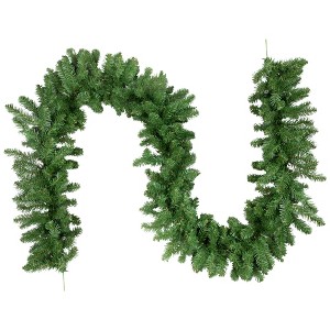 Northlight Eastern Pine Artificial Christmas Garland - 9' x 10" - Unlit - 1 of 4