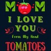 Boy's Design By Humans Mom I Love You From My Head Tomatoes By Wortex T-Shirt - 2 of 2