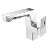 Kumasinova Modern Bathroom Sink Faucet,Deck Mount Vanity Faucet with Smart LED Temperature Display,1 Hole Bathroom Faucets for RV,Home - 2 of 4