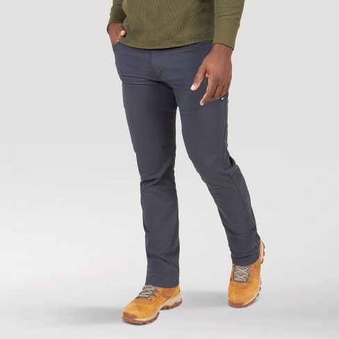 Wrangler Men's Atg Synthetic Relaxed Regular Fit Side Zip 5-pocket Pants -  Black 32x32 : Target