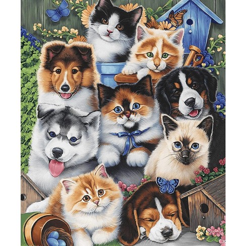 Dawhud Direct 50 X 60puppies And Kittens Fleece Throw Blanket For Women,  Men And Kid : Target
