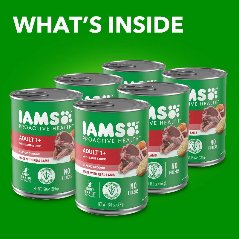 IAMS Proactive Health Pate Wet Dog Food - 13oz/6ct Pack, 5 of 12