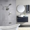 PROOX Single Handle 30-Spray Shower Faucet with Dual Shower Heads and Tub Spout - 3 of 4
