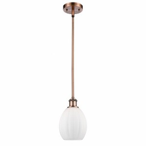 Eaton - 1 Light Mini Pendant In Industrial Style-9.5 Inches Tall and 6 Inches Wide - 1 of 1