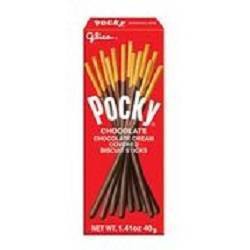 Glico Pocky Chocolate Cream Covered Biscuit Sticks - 1.41oz