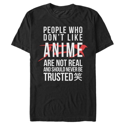 Men S Lost Gods Anime People Quote T Shirt Target