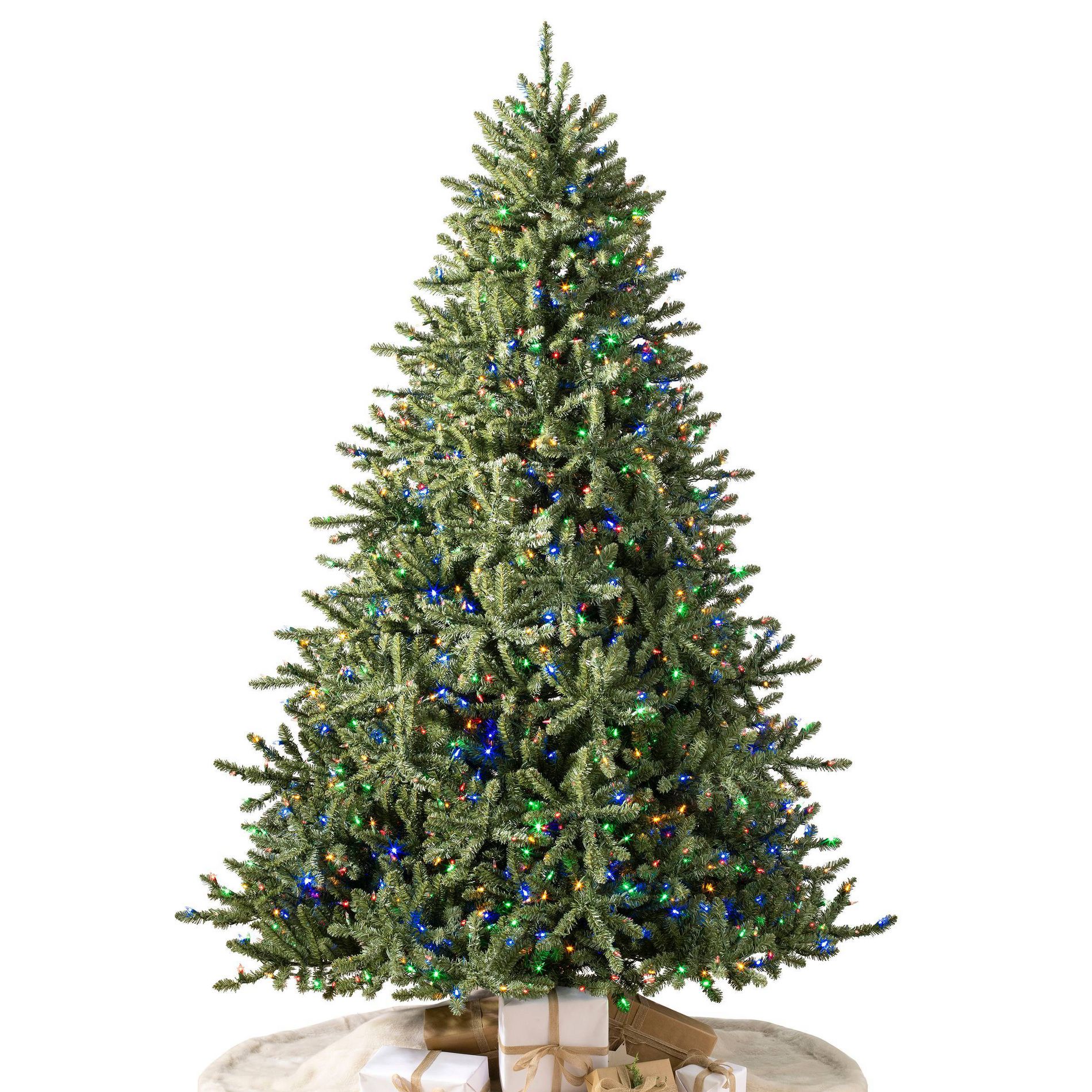Balsam Hill 7.5' Color Clear LED Classic Blue Spruce Tree