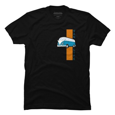 Men's Design By Humans Van life By gegogneto T-Shirt