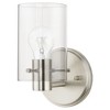 Livex Lighting Munich 1 - Light Sconce in  Brushed Nickel - 2 of 4