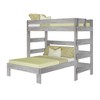 Max & Lily Famrhouse Twin over Full L-Shaped Bunk Bed - 2 of 4