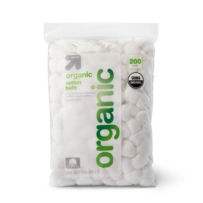 Organic Cotton Balls - 200ct - up & up™