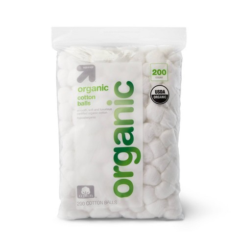 Organic Cotton Balls - 200ct - up & up™ - image 1 of 3