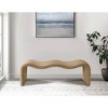 Meridian Furniture,Willow Vegan Leather Bench - 2 of 4