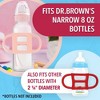 Impresa [4 Pack] Pink Bottle Handles for Dr Brown Baby Bottles - Baby Bottle Holder for Easy Grip - 2 of 4