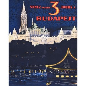 Poster Master Budapest Hungarian Tourism - 1 of 2