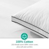 APSMILE Goose Feathers and Down Pillow with Ultra Soft Cotton for Side Sleepers - image 3 of 4