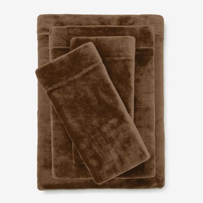 BrylaneHome BH Studio 4 Piece Microfleece Sheet Set