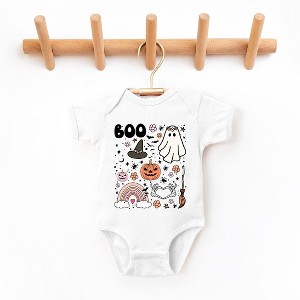 The Juniper Shop Boo Collage Baby Bodysuit - 1 of 3