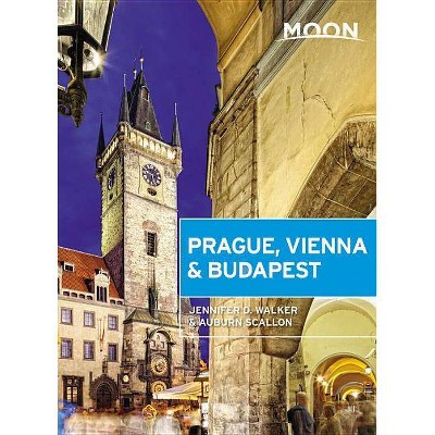 Moon Prague, Vienna & Budapest - (Travel Guide) by  Jennifer D Walker & Auburn Scallon (Paperback)