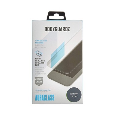 Bodyguardz Auraglass Screen Protector for iPhone X/Xs - Clear