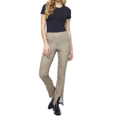 Women's Blake Plaid Slit Pant - iltm