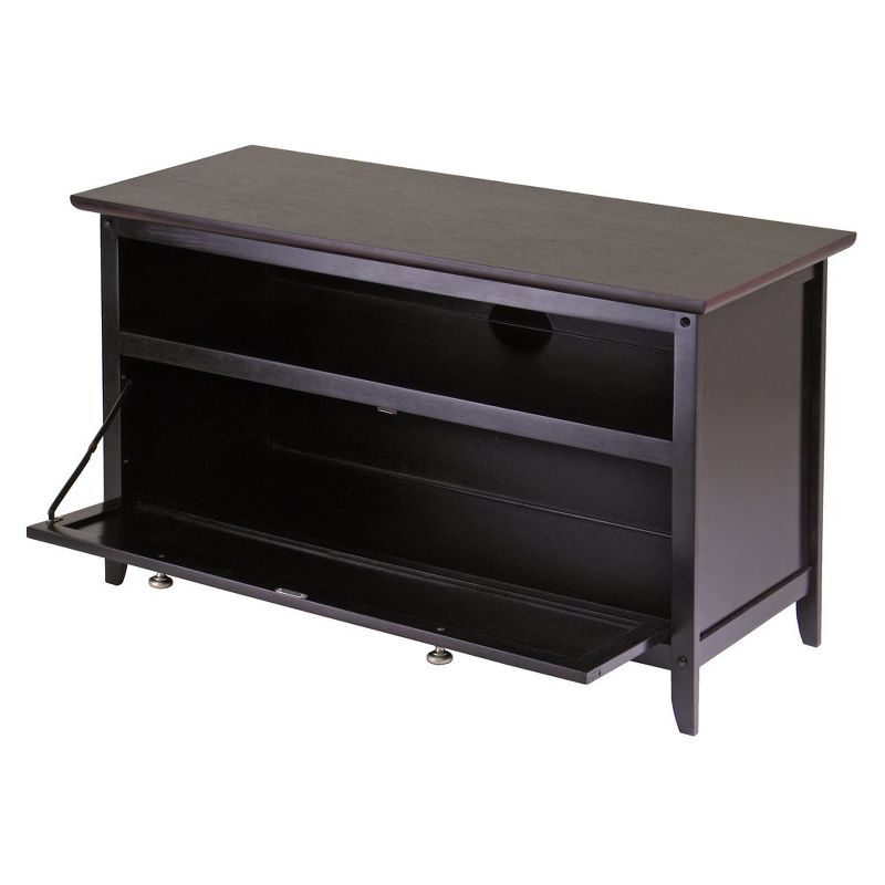 Zuri TV Stand for TVs up to 42&#34; Espresso - Winsome, 3 of 5