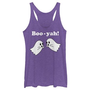 Women's Lost Gods Halloween Boo-Yah! Racerback Tank Top - 1 of 4