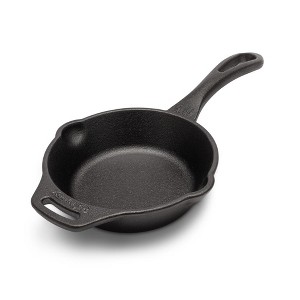Petromax Cast Iron Fire Skillet for Kitchen or Camping, Pre-Seasoned Cookware for Campfire or Home Oven and Stove, Conducts Heat Evenly, Long Handle - 1 of 4