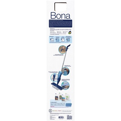 Bona Wood Floor Mop Starter Kit - 1 Spray Mop, 1 Reusable Microfiber Mopping Pad, 1 Refillable Wood Floor Cleaner Liquid_1