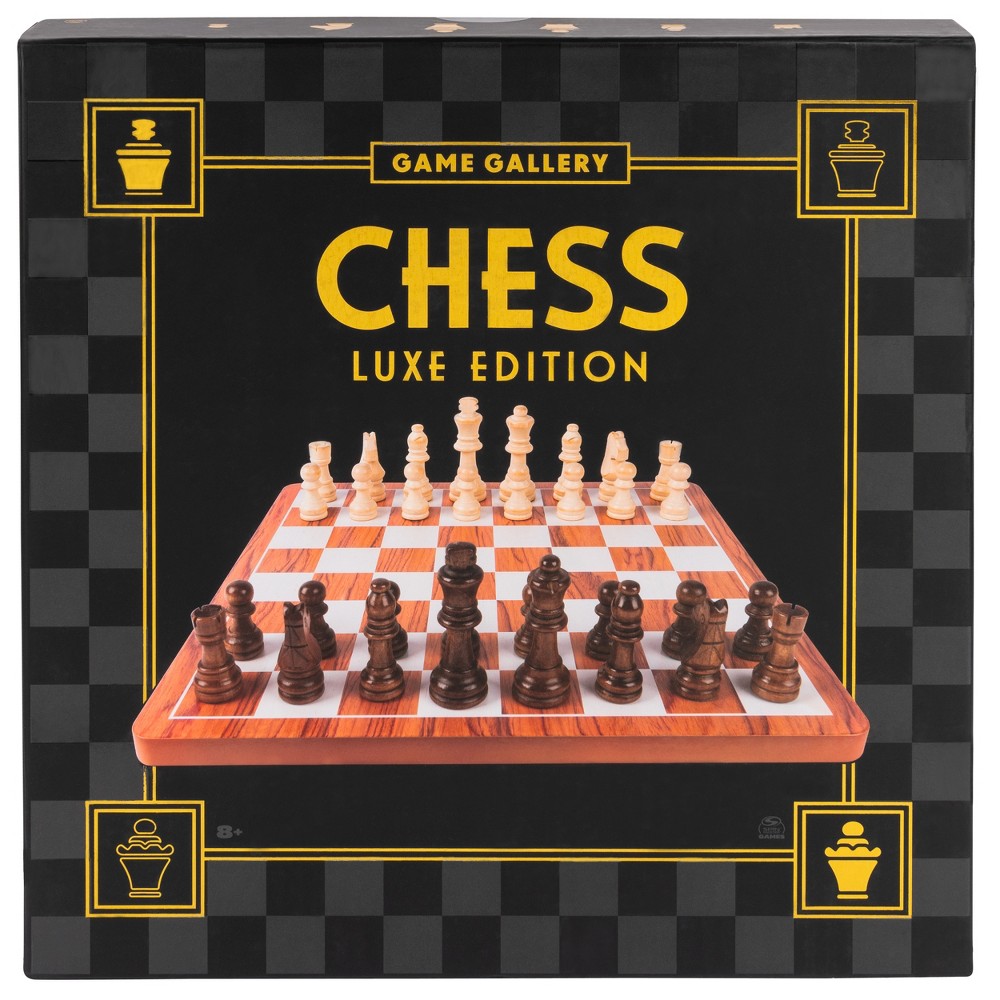 Game Gallery Wood Chess Set Luxe Edition