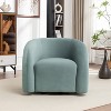 SEYNAR Modern Glam Velvet 360 Degree Swivel Accent Armchair with Tufted Back - 2 of 4