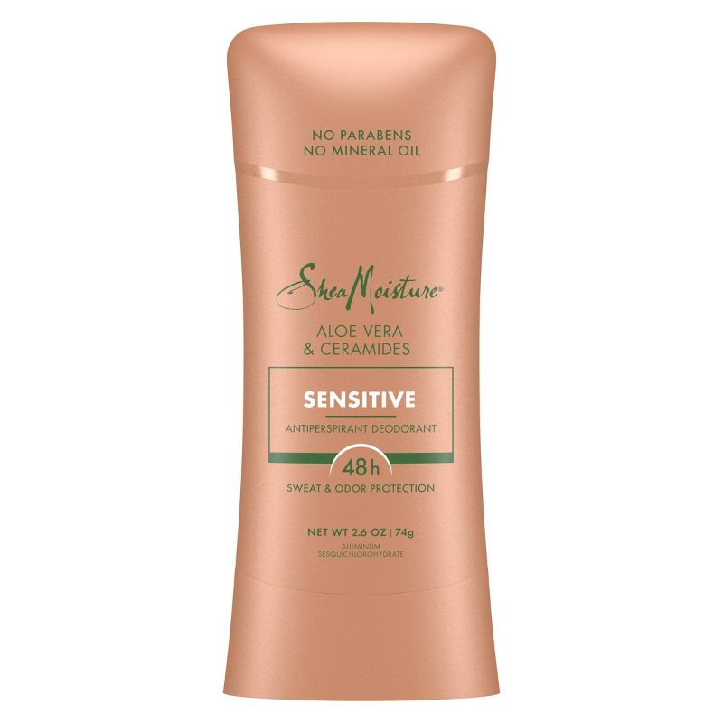 SheaMoisture Sensitive Skin Antiperspirant Deodorant Stick with Aloe Vera &#38; Ceramides - 2.6oz, 3 of 9