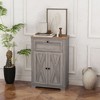NicBex Minimalist Sideboard Cabinet Farmhouse Kitchen Buffet Cabinet with 2 Doors Small Storage Cabinet for Small Space,Living Room - 2 of 4