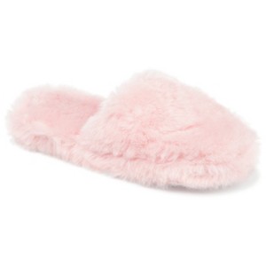 Journee Collection Womens Cozey Comfort Insole Slip On Mules Round Toe Slippers - 1 of 4