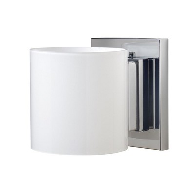 Besa Lighting Pogo 1 - Light Wall Light in  Chrome