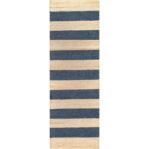 Nuloom Flatweave Alisia Stripes Jute Indoor Area Rug - 1 of 4