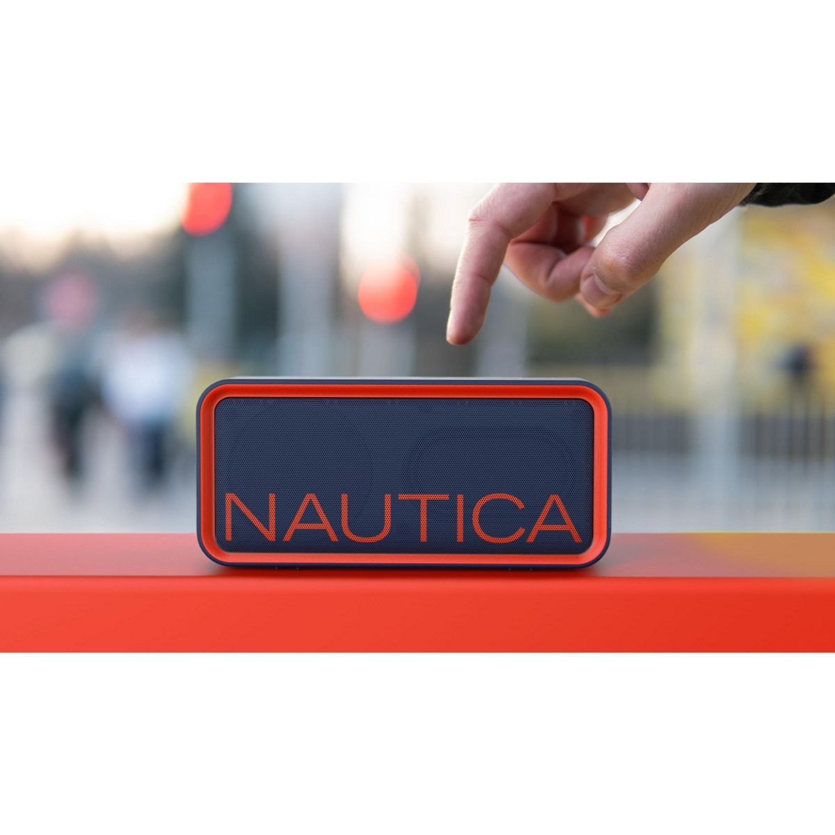 Nautica Urban SP100 True Wireless Outdoor Speaker, Portable IPX5 Waterproof Bluetooth Speaker, Perfect for Camping, Beach, Backyard & Travel - thumbnail 7