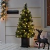 150ct LED C6 Faceted Christmas String Lights Spool with Green Wire - Wondershop™ - 2 of 4