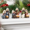 Transpac Christmas Holiday Mary Joseph Jesus Nativity Polyresin Tabletop Figurine Decoration Set of 3, 2.25H inches - 3 of 4