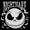Mens The Nightmare Before Christmas Jack Skellington Horror Bats T Shirt - 2 of 4