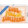 Trends International Hey Happy - Soul Full Of Sunshine Unframed Wall Poster Prints - 3 of 4