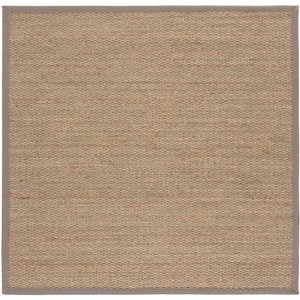 Natural Fiber Twill Plain Seagrass NF111 Indoor Rugs - Safavieh - 1 of 4