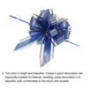 Unique Bargains Wedding Baskets Presents Christmas Large Pull Bow Gift Wrapping Bows Ribbons 20 Pcs - 4 of 4