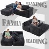 98.42" Chenille L-Shaped Sectional Sofa with Chaise Longue & Side Pockets - 3 of 4