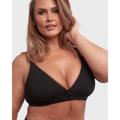 Anaono Women's Maggie Sexy Post-mastectomy Lace Bralette Black - Large :  Target