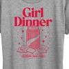 Women's - Instant Message - Girl Dinner Soda Crackers Short Sleeve Graphic T-Shirt - 2 of 4