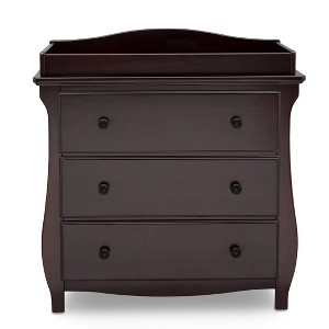 Delta Children Lancaster 3 Drawer Dresser with Changing Top and Interlocking Drawers - 1 of 4