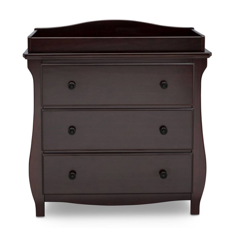 Delta Children Lancaster 3 Drawer Dresser with Changing Top and Interlocking Drawers, 1 of 13